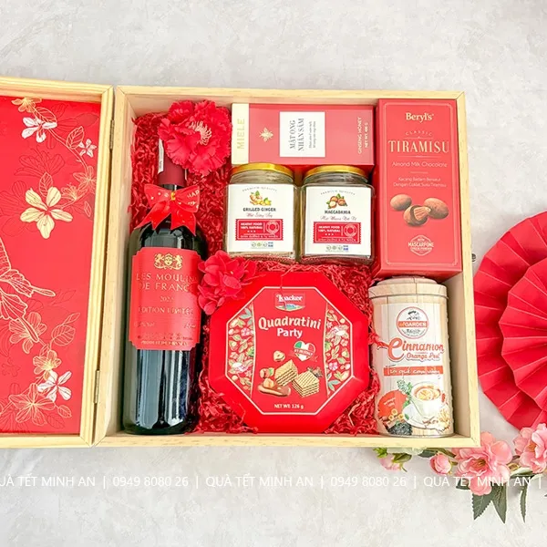 Sản phẩm hop qua tet go 2021 hg855 armpclk8 — Công Ty TNHH TM DV PT Minh An — MST 0314965898