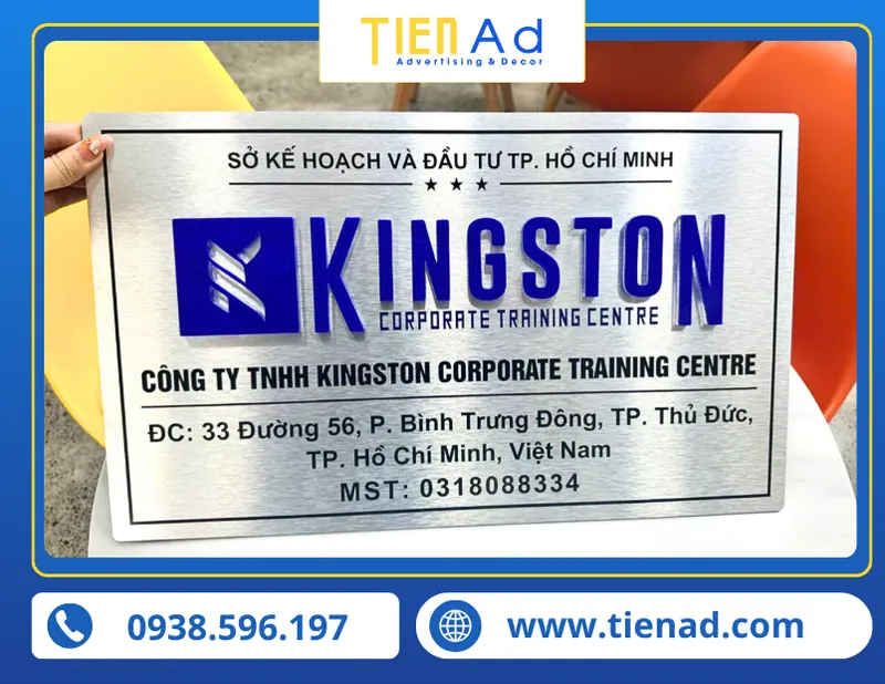 Văn phòng Công Ty TNHH Tiến AD #? — MST 0314970425