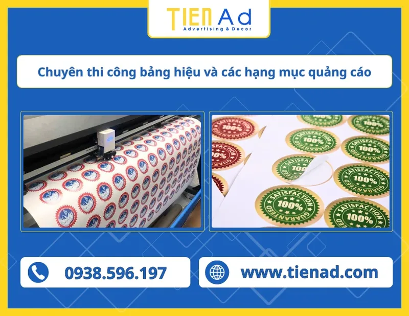 Sản phẩm In Decal Gia Re Theo Yeu Cau Lay Lien Tai TP.HCM_ — Công Ty TNHH Tiến AD — MST 0314970425