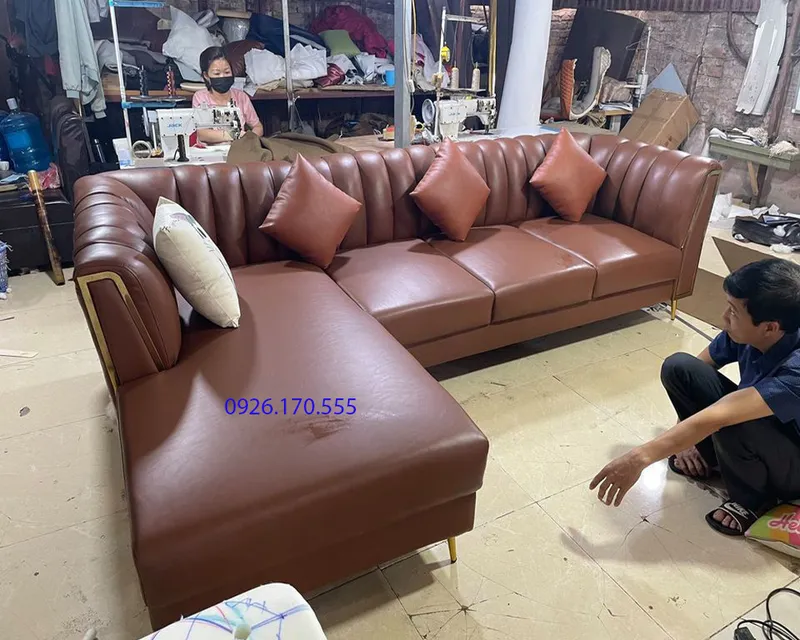 Sản phẩm boc ghe sofa da bo rossano 1 — Công Ty TNHH MTV Sản Xuất Thương Mại Đầu Tư Nhà Đẹp — MST 0314974518