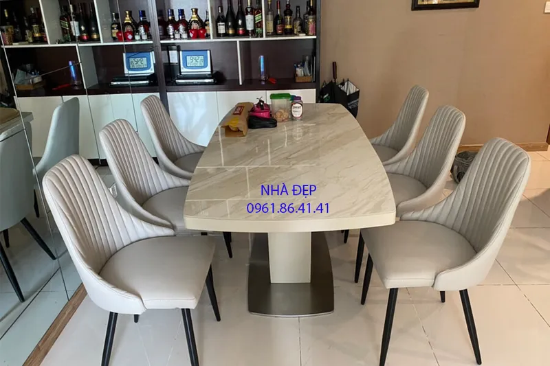 Sản phẩm boc ghe ban an tai nha — Công Ty TNHH MTV Sản Xuất Thương Mại Đầu Tư Nhà Đẹp — MST 0314974518