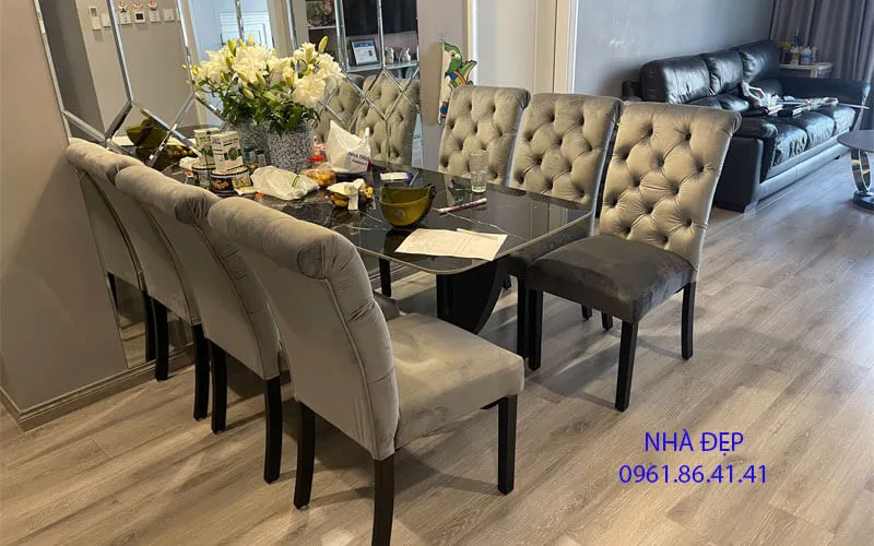 Sản phẩm boc ghe ban an 6 1 — Công Ty TNHH MTV Sản Xuất Thương Mại Đầu Tư Nhà Đẹp — MST 0314974518