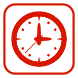 Sản phẩm clock icon — Công Ty Cổ Phần OENIX [Thiết Kế và In ấn] — MST 0314981498