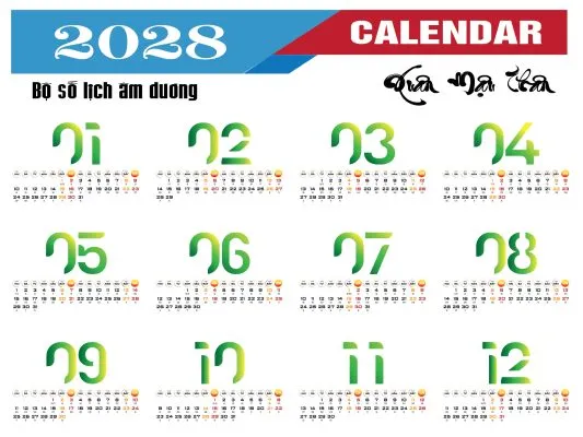 Sản phẩm FILE VECTOR BO SO LICH AM DUONG 2028 12 533x400 — Công Ty Cổ Phần OENIX [Thiết Kế và In ấn] — MST 0314981498
