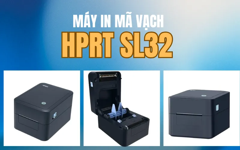 Sản phẩm May in ma vach HPRT SL32 — Công Ty TNHH Thương Mại Và Phát Triển Vạn An Bình — MST 0314982702