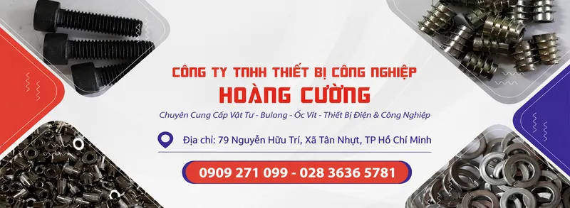 Sản phẩm 392092545285775 — Bulong Hoàng Cường - Công Ty TNHH Thiết Bị Công Nghiệp Hoàng Cường — MST 0314983135