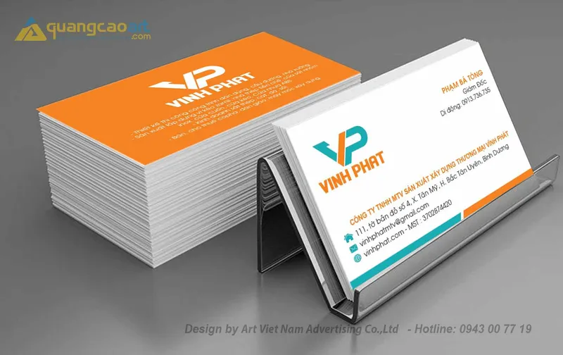 Sản phẩm DANH THIEP VP — Công Ty TNHH Quảng Cáo Art Việt Nam — MST 0314994786
