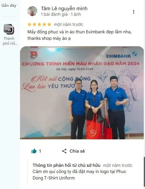 Sản phẩm danh gia khach hang may dong phuc.jpg — Đồng Phục Phục Đồng - Công Ty TNHH May Đồng Phục Phục Đồng — MST 0315012369