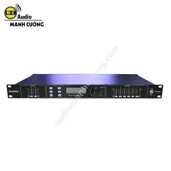 Sản phẩm motivity dx2060 crossover digital 2 in 6 out dsp 96 khz eq parametric graphic delay limiter network usb control 20250610 10 22 18 thumb — Công Ty TNHH Audio Mạnh Cường — MST 0315018138