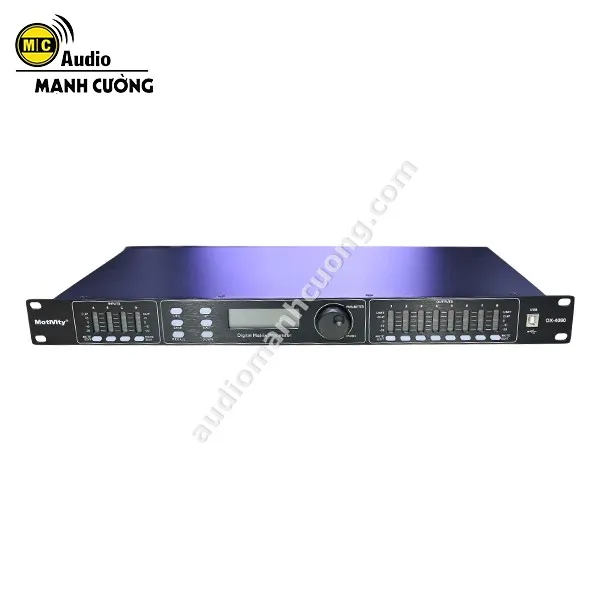 Sản phẩm motivity dx2060 crossover digital 2 in 6 out 20250611 09 40 50 thumb — Công Ty TNHH Audio Mạnh Cường — MST 0315018138
