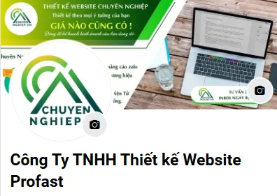 Sản phẩm fanpagefb — Thiết Kế Website Profast - Công Ty TNHH Thiết Kế Website Profast — MST 0315021719