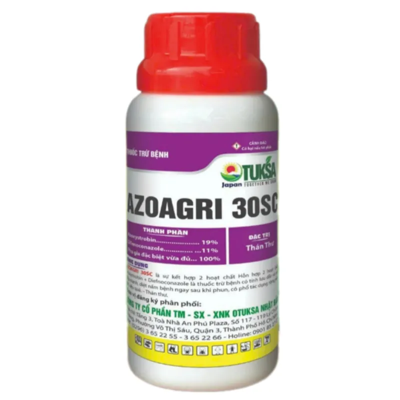 Sản phẩm azoagri 30sc 6851734062440 — Công Ty Cổ Phần Thương Mại Sản Xuất - Xuất Nhập Khẩu Otuksa Nhật Bản — MST 0315027855