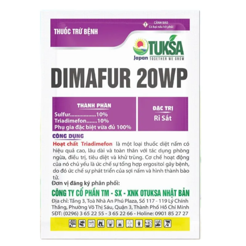 Sản phẩm dimafur 20wp 3891734063856 — Công Ty Cổ Phần Thương Mại Sản Xuất - Xuất Nhập Khẩu Otuksa Nhật Bản — MST 0315027855