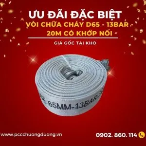 Sản phẩm voi chua chay D65 13 bar 20m 1 1 300x300 — Thiết Bị PCCC Hướng Dương - Công Ty TNHH Tổng Hợp Hướng Dương — MST 0315031019