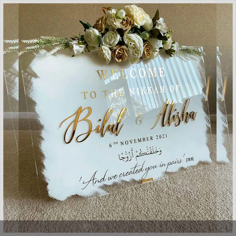 Sản phẩm Bang chao Welcome Wedding — Công Ty TNHH Thương Mại – Dịch Vụ – Quảng Cáo D.T.C — MST 0315034147