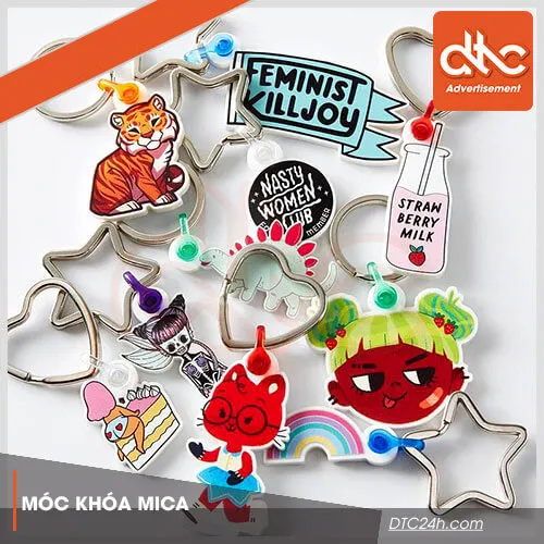 Sản phẩm In moc khoa mica gia re HCM 2 — Công Ty TNHH Thương Mại – Dịch Vụ – Quảng Cáo D.T.C — MST 0315034147