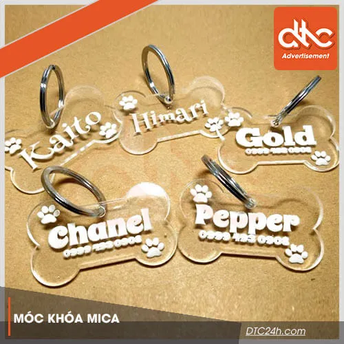 Sản phẩm moc khoa mica gia re HCM 2 — Công Ty TNHH Thương Mại – Dịch Vụ – Quảng Cáo D.T.C — MST 0315034147