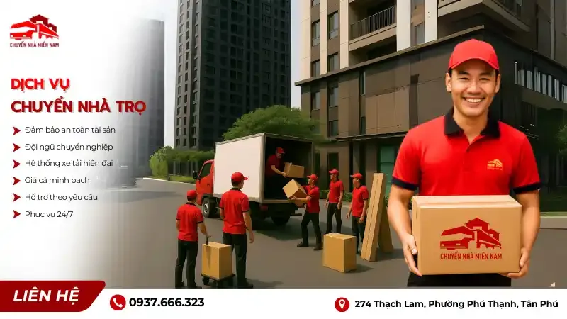 Sản phẩm dich vu di chuyen phong tro chuyennhamiennam — Công Ty TNHH Thương Mại Dịch Vụ Vận Chuyển Miền Nam — MST 0315037130