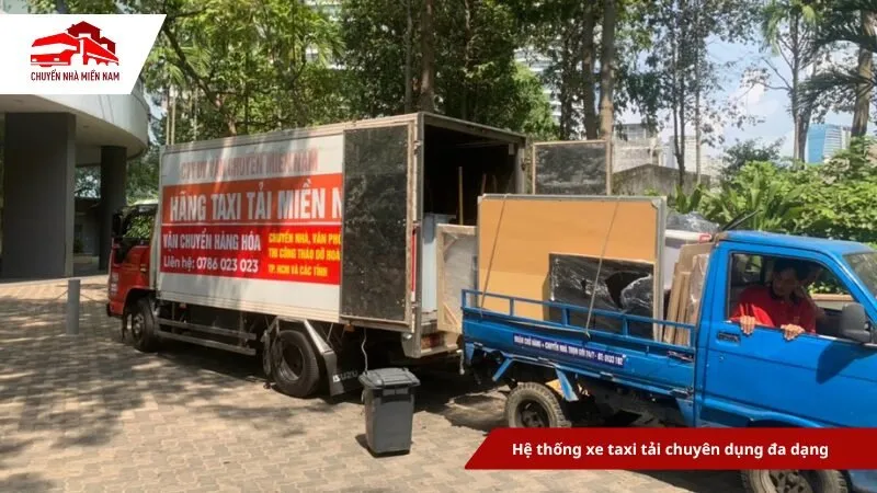 Sản phẩm he thong xe tai chuyen dung da dang hien dai — Công Ty TNHH Thương Mại Dịch Vụ Vận Chuyển Miền Nam — MST 0315037130