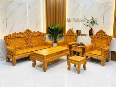 Sản phẩm bo ban ghe hoang gia go go do 6 mon  sl3018 1781864896 043eeb — Công Ty TNNH Xây Dựng Trang Trí Nội Thất Minh Khôi — MST 0315041553
