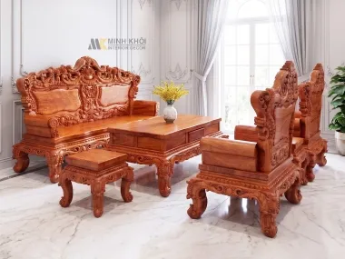 Sản phẩm bo salon hoang gia go huong da tay 14  sl982 1781923021 f33396 — Công Ty TNNH Xây Dựng Trang Trí Nội Thất Minh Khôi — MST 0315041553