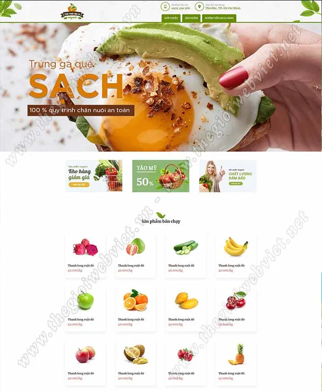 Sản phẩm landingpage 002 — Công Ty TNHH Thế Giới Web Việt — MST 0315043085