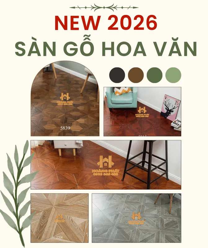 Sản phẩm anh dai dien san go hoa van — Sàn Gỗ Hoàng Phát - Công Ty TNHH Thương Mại Sản Xuất Trang Trí Nội Thất Hoàng
Phát — MST 0315043751