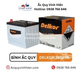 Sản phẩm acquydelkor75d23r 5138 — Công Ty TNHH Thương Mại Ắc Quy Vinh Hiển — MST 0315046167