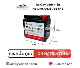 Sản phẩm acquyxemayionnatriytx5a1 6644 — Công Ty TNHH Thương Mại Ắc Quy Vinh Hiển — MST 0315046167