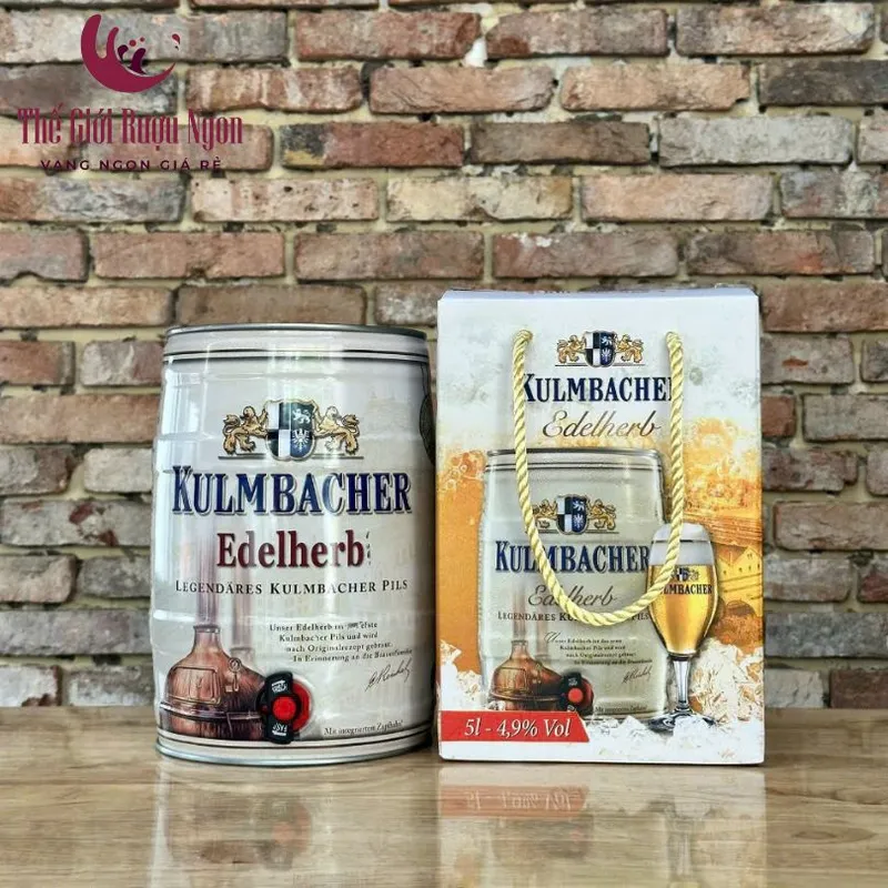 Sản phẩm hop qua bia duc kulmbacher pils 5l — Công Ty TNHH Thương Mại Dịch Vụ Đại Song Nguyên — MST 0315047636