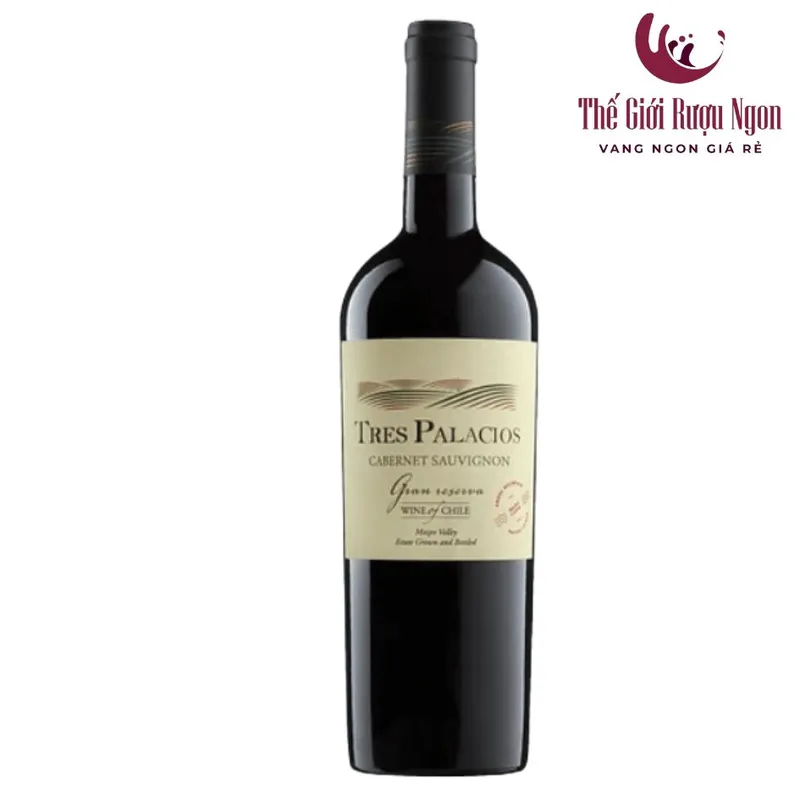Sản phẩm ruou vang chile tres palacios gran reserva cabernet sauvignon — Công Ty TNHH Thương Mại Dịch Vụ Đại Song Nguyên — MST 0315047636