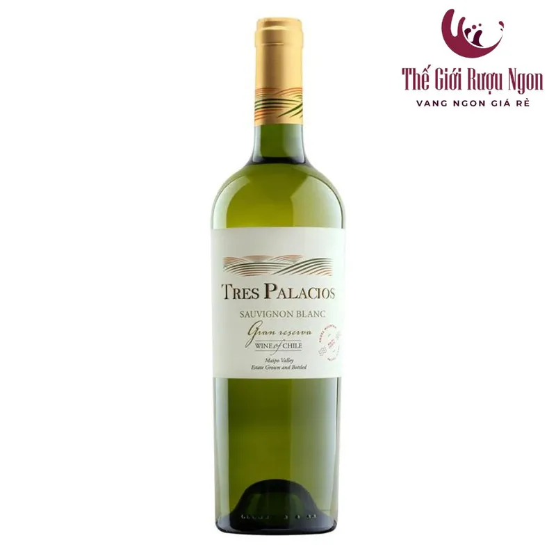 Sản phẩm ruou vang chile tres palacios gran reserva sauvignon blanc — Công Ty TNHH Thương Mại Dịch Vụ Đại Song Nguyên — MST 0315047636