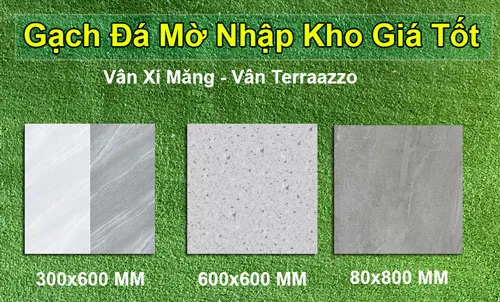 Sản phẩm gach da mo — Cửa Hàng Siêu Thị Gạch - Công Ty TNHH SAGOMY — MST 0315050170