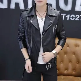 Sản phẩm ao khoac da nam biker jacket akn255 — Công Ty TNHH Karan — MST 0315056373