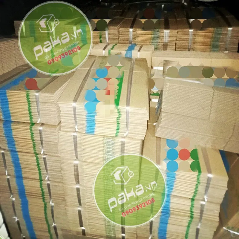 Sản phẩm in thung carton tai tphcm paka — Công Ty TNHH Bao Bì PaKa — MST 0315059705