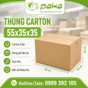 Sản phẩm thung carton 55 35 35 paka 1 300x300 — Công Ty TNHH Bao Bì PaKa — MST 0315059705