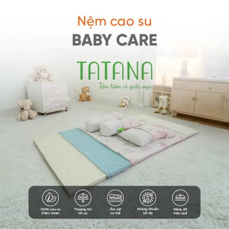 Sản phẩm cao su em be tatana 1 min 768x768 — Công Ty CP SX TM TATANA — MST 0315072985