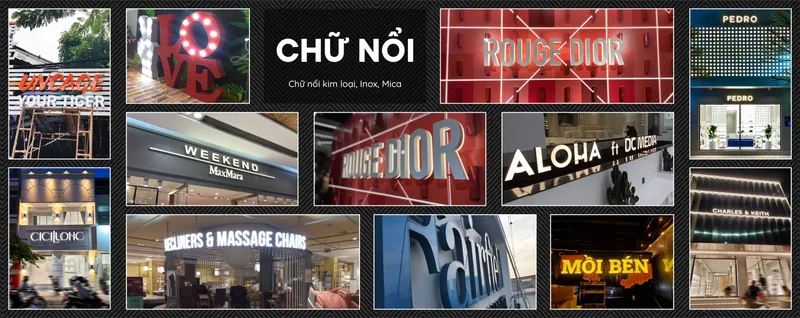 Sản phẩm 5 chu noi min — Quảng Cáo D.R - Công Ty TNHH Bảng Hiệu Quảng Cáo Kỹ Thuật Số D.R — MST 0315075739