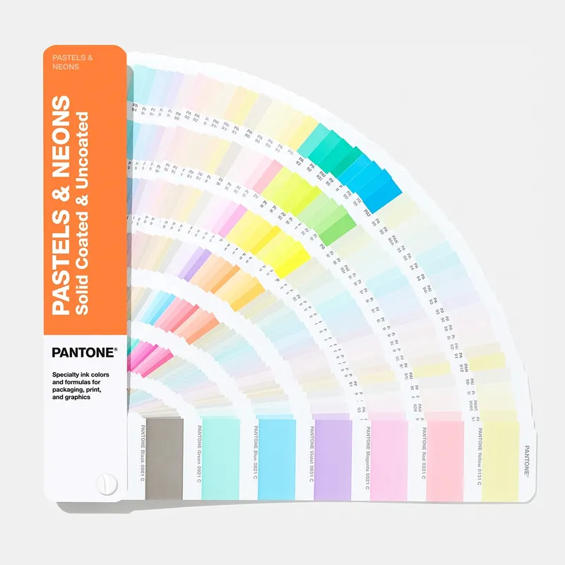 Sản phẩm gg1504a pantone graphics pastel neons coated uncoated guide product 1 — Công Ty TNHH TM Và DV Quốc Tế Huỳnh Phát — MST 0315076676