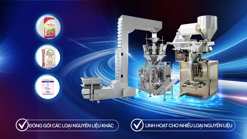 Sản phẩm may dong goi nguyen lieu khac — Máy Đóng Gói CNV - Công Ty TNHH Kỹ Thuật Và Tự Động Hóa CNV — MST 0315080256