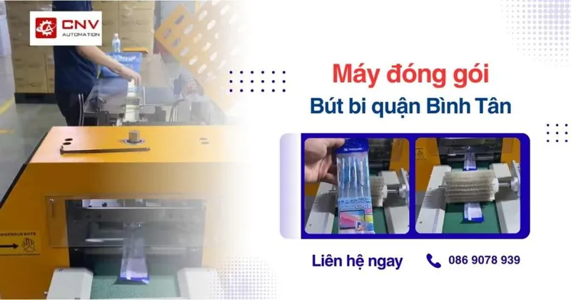 Sản phẩm thumnail may dong goi but bi 1024x538 — Máy Đóng Gói CNV - Công Ty TNHH Kỹ Thuật Và Tự Động Hóa CNV — MST 0315080256