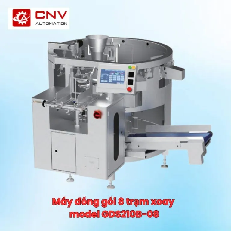 Sản phẩm may dong goi 8 tram xoay model GDS210B 08 768x768 — Máy Đóng Gói CNV - Công Ty TNHH Kỹ Thuật Và Tự Động Hóa CNV — MST 0315080256