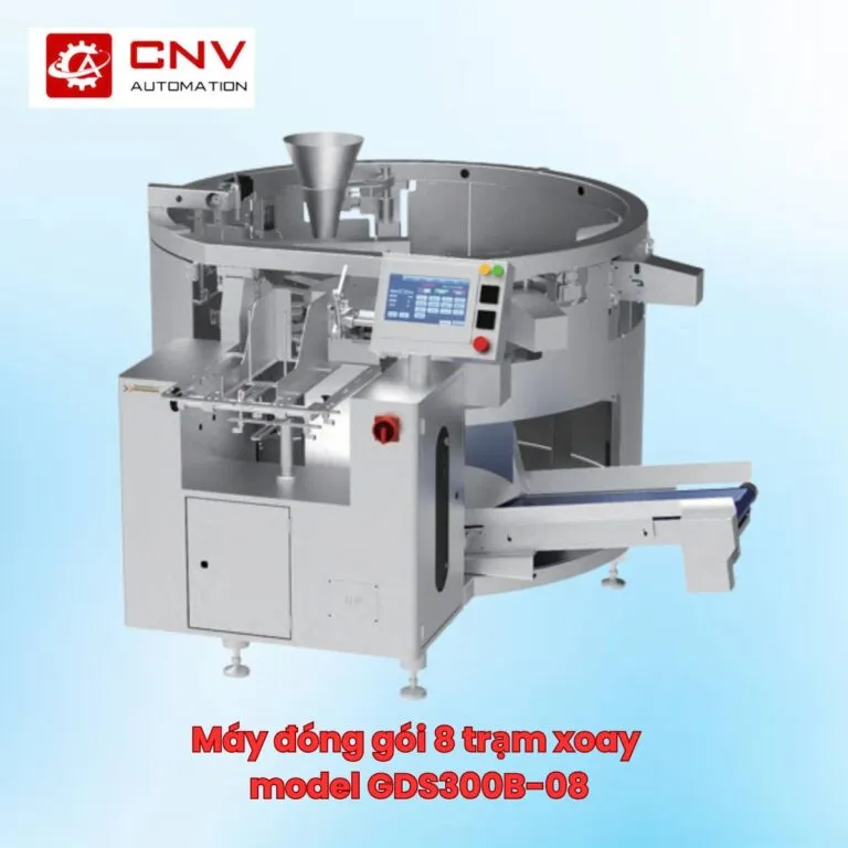 Sản phẩm may dong goi 8 tram xoay model GDS300B 08 768x768 — Máy Đóng Gói CNV - Công Ty TNHH Kỹ Thuật Và Tự Động Hóa CNV — MST 0315080256