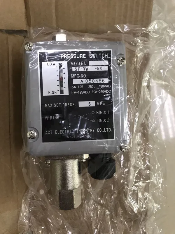 Sản phẩm cong tac ap suat sp rv 50 — Thủy Lực Toàn Cầu SVJ - Công Ty TNHH Thủy Lực Toàn Cầu SVJ — MST 0315085889