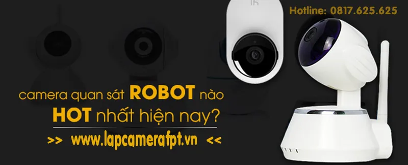 Sản phẩm camera robot gia tot — Công Ty TNHH Hi-Tech Solution — MST 0315097274