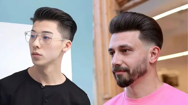 Sản phẩm toc pompadour 4 — Công Ty CP Đào Tạo Thẩm Mỹ BASIC HAIR Việt Nam — MST 0315110165