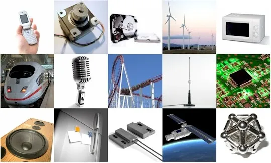 Sản phẩm Magnet Applications — Nam Châm Eternal Việt Nam - Công Ty TNHH ETERNAL Viet Nam — MST 0315129293