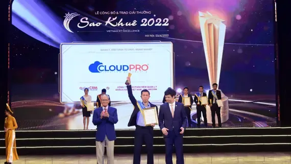Sản phẩm cloudpro crm nhan giai sao khue — Công Ty CP Công Nghệ CLOUD PRO — MST 0315137495