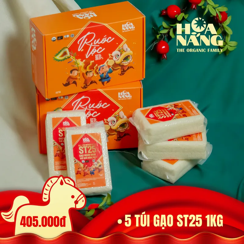 Sản phẩm Set 6 gao st25 — Công Ty Cổ Phần Nông Sản Hoa Nắng — MST 0315157893
