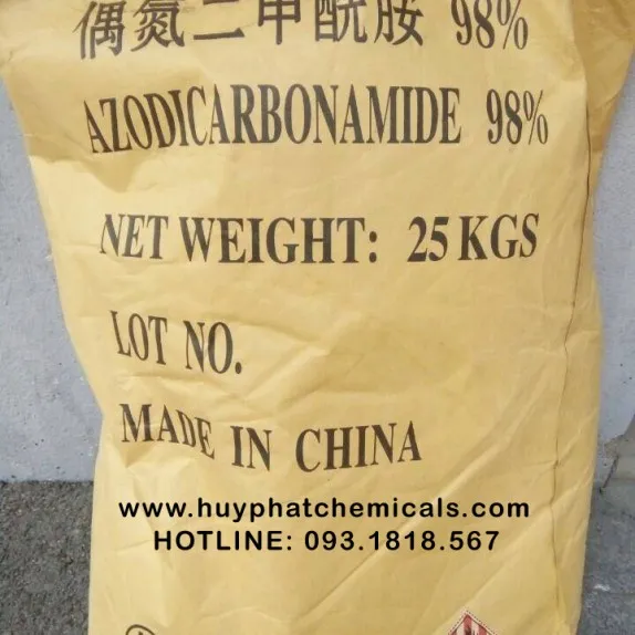 Sản phẩm bot no acazodicarbonamide98 2844 574x574 — Phụ Gia Ngành Nhựa Huy Phát - Công Ty TNHH Thương Mại Xuất Nhập Khẩu Huy Phát — MST 0315158262